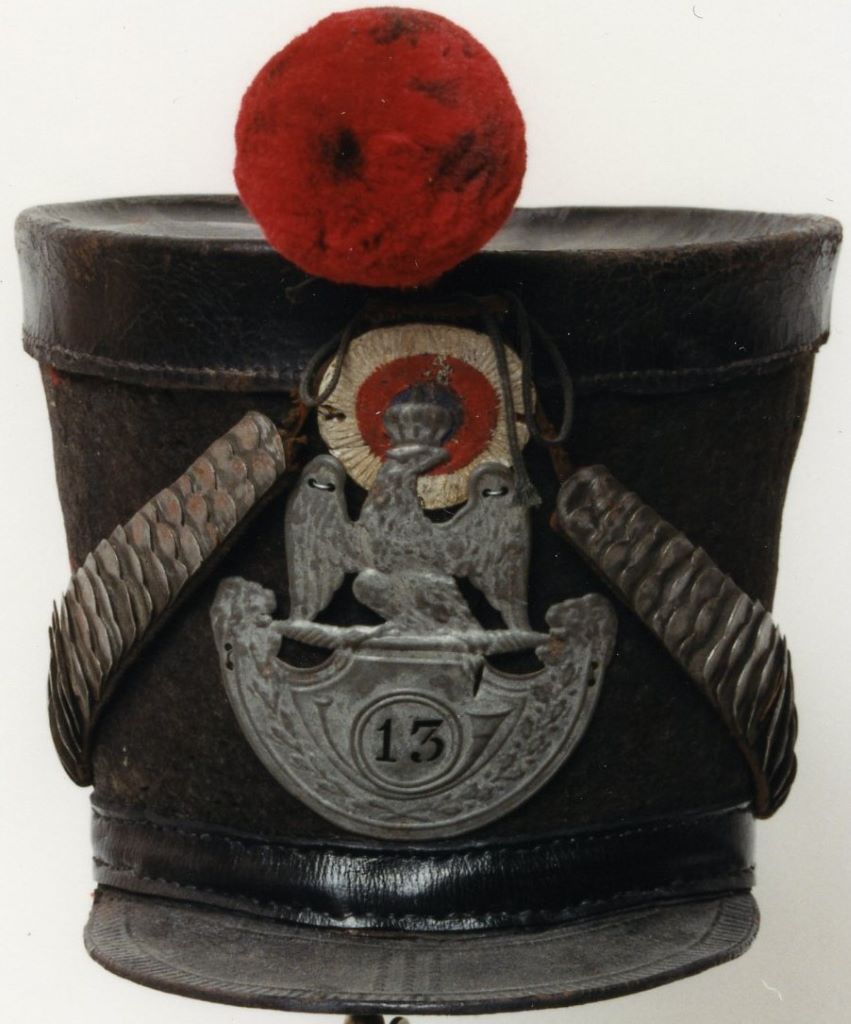 1807 chasseur 25e Regt Inf. blessé à Friedland, certificat de présence