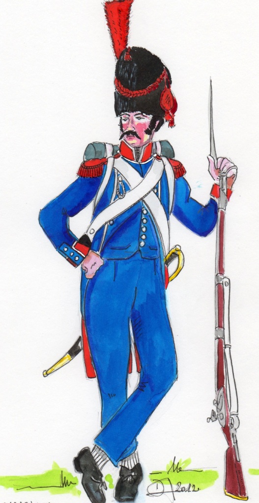 Carabinier Division Oudinot 1805