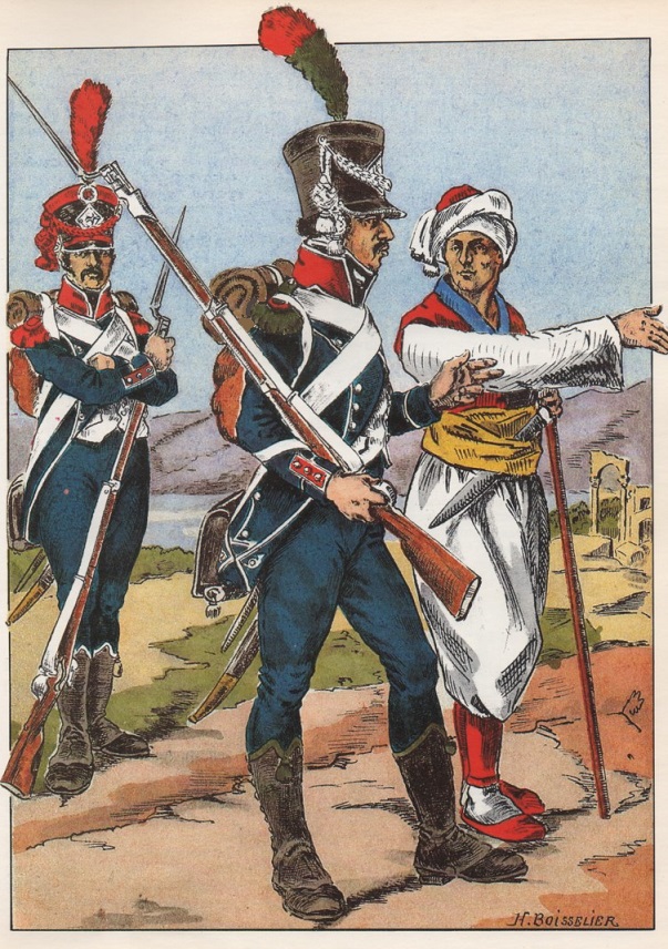 Bataillon des chasseurs d'Orient, 1805-1809