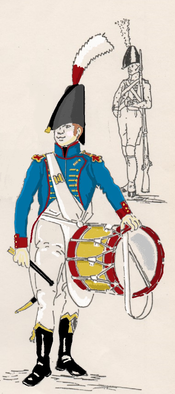 Tambour Garde d'Honneur de Toulouse, 1808