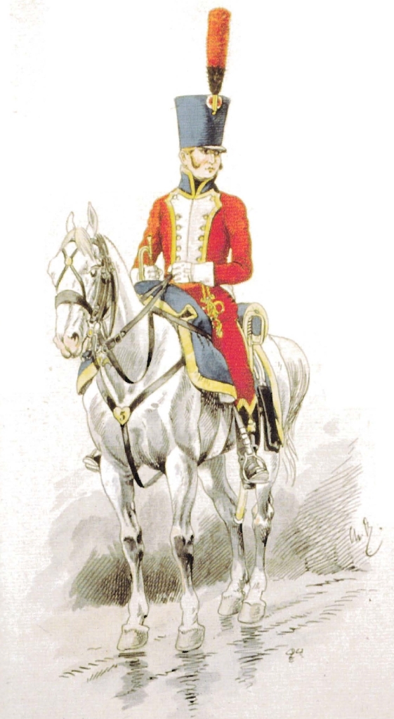 Trompette 5e Hussards, vers 1808