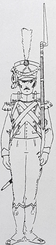 Carabinier Régiment d'Isembourg, 1810-1812