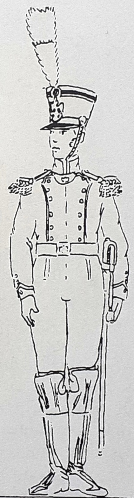 Major, Régiment d'Isembourg, 1813-1814